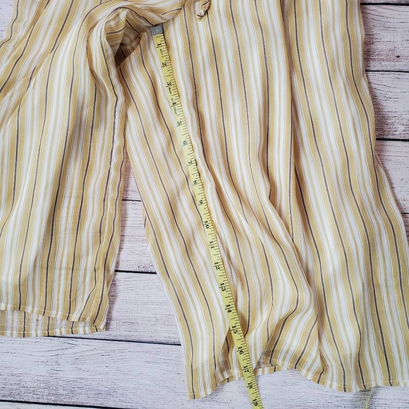 Row A | NWT striped culotte jumpsuit - Picture 9 of 11